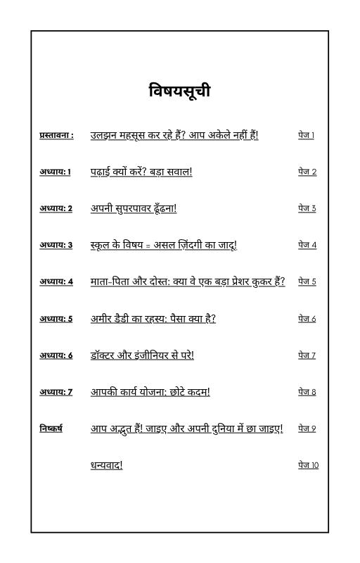 Index (Anko Se Jyada)